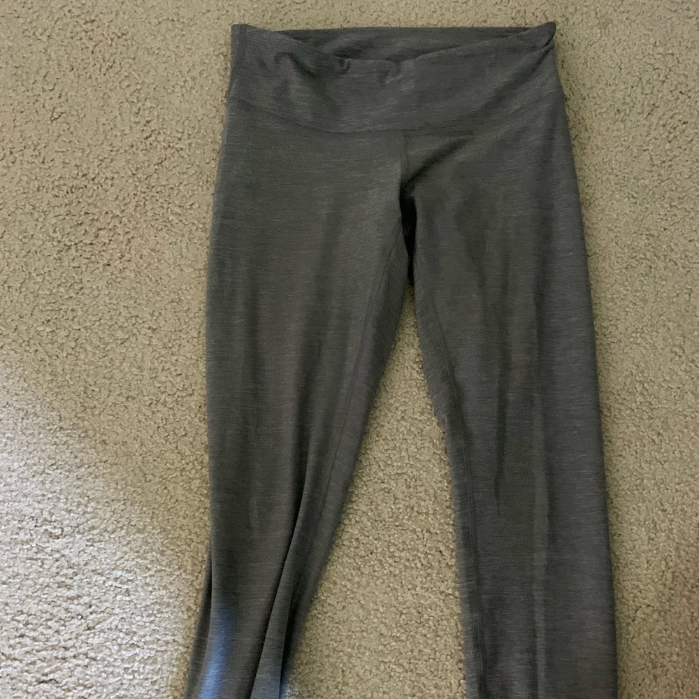 Grey heathered Lululemon leggings